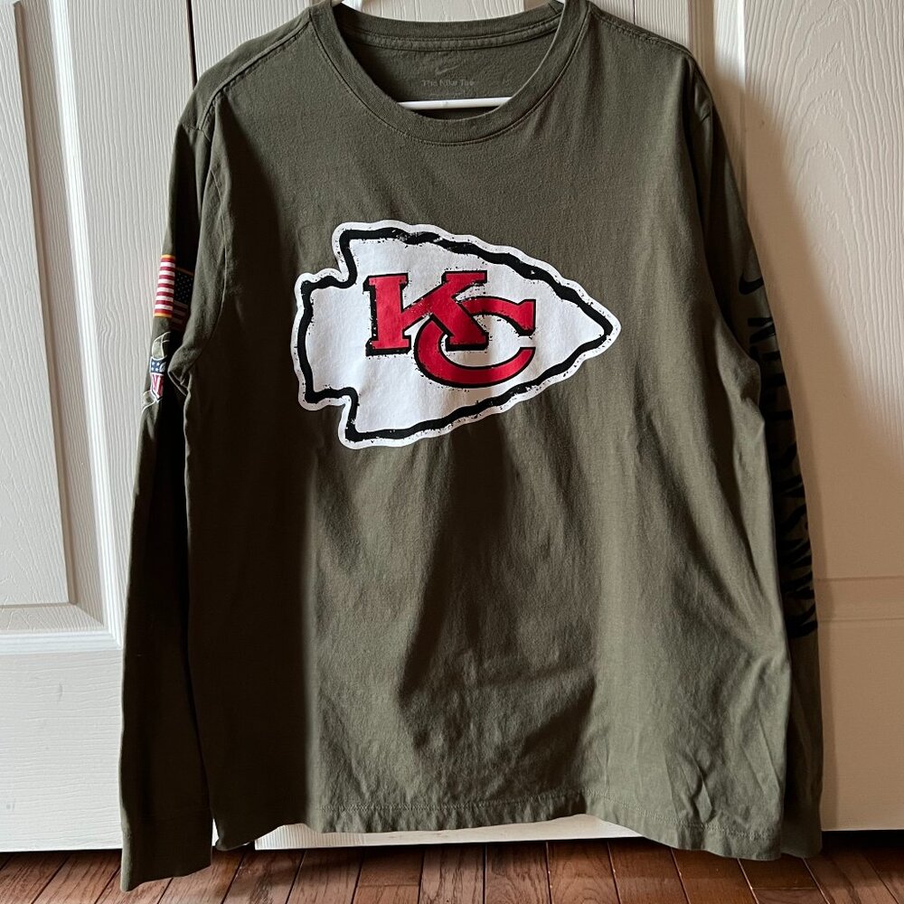 2022 Kansas City Chiefs Salute to Service T-Shirt